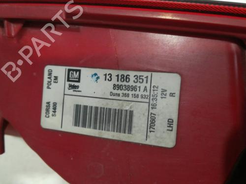 Right taillight OPEL CORSA D (S07) 1.3 CDTI (L08, L68) | BP9361679C35 