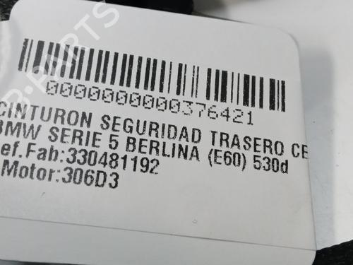 Rear center seatbelt BMW 5 (E60) 530 d | BP16055798I27 
