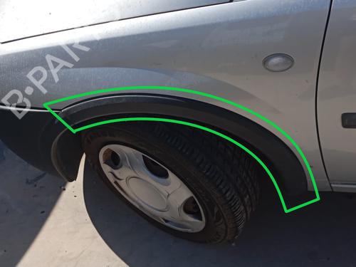 Used Front left wheel arch trim OPEL COMBO Tour 1.7 DI 16V (65 hp) 28477966