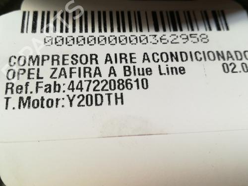 AC compressor OPEL ZAFIRA A MPV (T98) 2.0 DTI 16V (F75) | BP15259729M34 