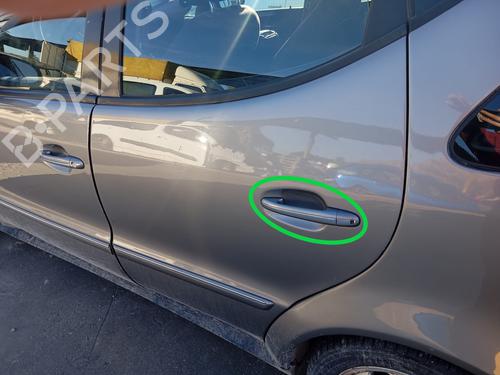 Used Rear left exterior door handle MERCEDES-BENZ A-CLASS (W168) A 170 CDI (168.009, 168.109) (95 hp) 24404374