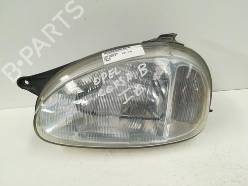 Venstre forlygte OPEL CORSA B (S93) [1993-2009]  9346959