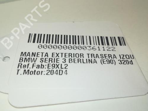 Rear left exterior door handle BMW 3 (E90) 320 d | BP13636207C130 