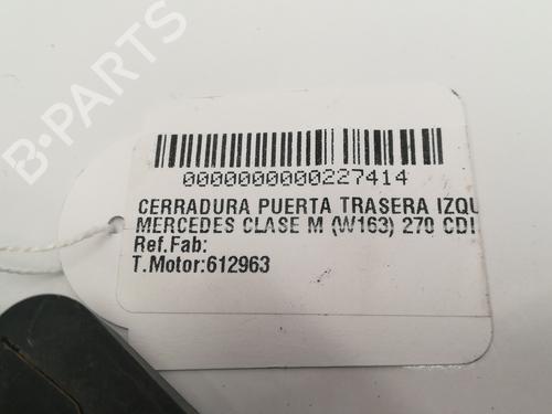 Rear left lock MERCEDES-BENZ M-CLASS (W163) ML 270 CDI (163.113) | BP12277774C100 