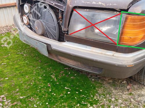 Used Left front indicator MERCEDES-BENZ S-CLASS (W126) [1979-1991]  28412018