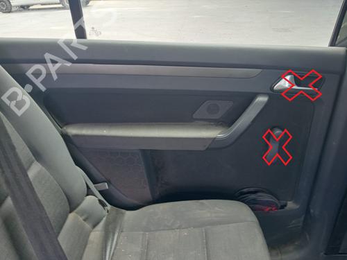 Bageste venstre beklædning VW TOURAN (1T1, 1T2) 1.9 TDI (105 hp) 17965188