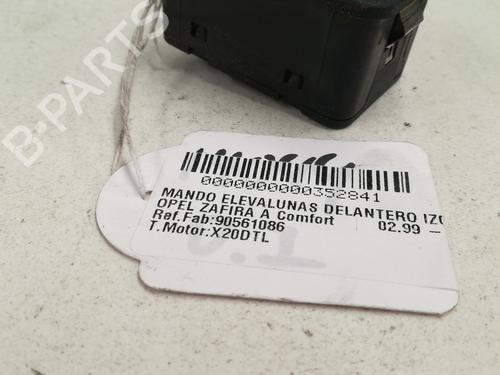 Left front window switch OPEL ZAFIRA A MPV (T98) 2.0 DI 16V (F75) | BP13028863I27 