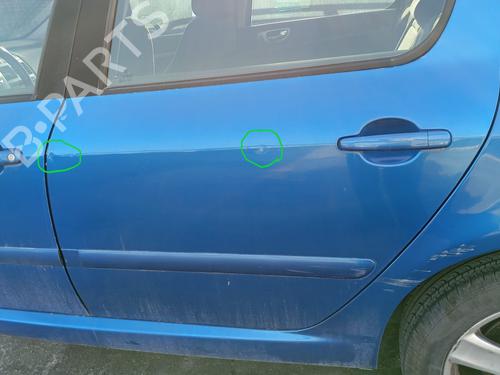 Used Left rear door PEUGEOT 307 Break (3E) 1.6 HDi 110 (109 hp) 25334674