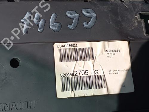 Instrument cluster RENAULT CLIO III (BR0/1, CR0/1) 1.5 dCi (BR17, CR17) | BP25205783C47 