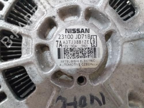 Generator NISSAN QASHQAI / QASHQAI +2 I (J10, NJ10, JJ10E) 2.0 dCi | BP15412376M7 