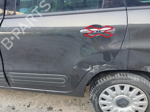 Used Left rear door FIAT 500L (351_, 352_) 1.3 D Multijet (199.LYM11, 199.LYM1A) (95 hp) 21190702