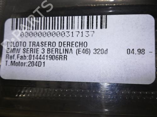 Right taillight BMW 3 (E46) 320 d | BP12933654C35 