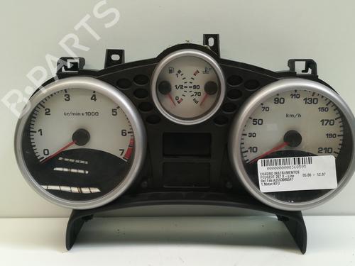 Used Instrument cluster PEUGEOT 207 (WA_, WC_) 1.4 16V (88 hp) 15412360