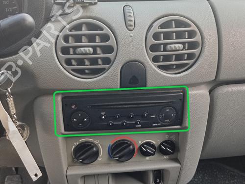 Used Radio NISSAN KUBISTAR Van (X76) 1.5 dCi 70 (68 hp) 29331639