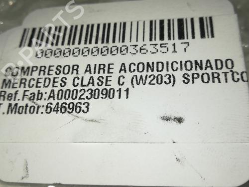 AC compressor MERCEDES-BENZ C-CLASS Coupe (CL203) C 220 CDI (203.706) | BP13901303M34 