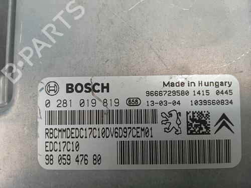 Engine control unit (ECU) CITROËN C4 II (NC_) | BP36073444M57 - Image 4
