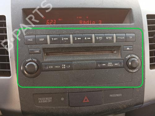 Used Radio PEUGEOT 4007 (VU_, VV_) 2.2 HDi (156 hp) 29078606