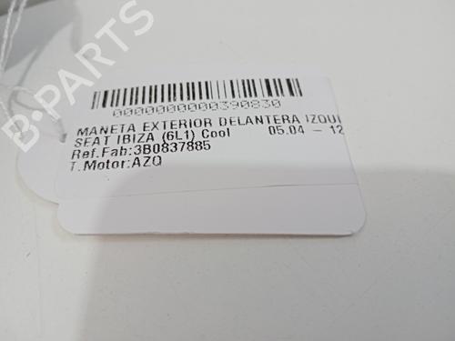 Front left exterior door handle SEAT IBIZA III (6L1)  | BP16919420C128 