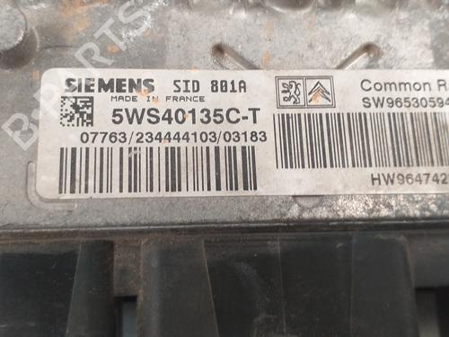 Engine control unit (ECU) CITROËN XSARA (N1) 2.0 HDi 90 | BP9355030M57 