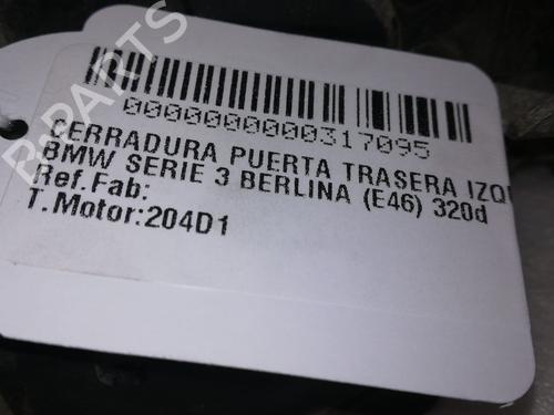 Rear left lock BMW 3 (E46) 320 d | BP12933649C100 