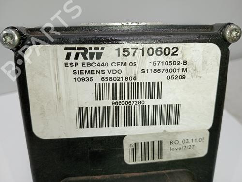 ABS pump PEUGEOT 407 (6D_) 2.0 (6DRFNB, 6DRFNE) | BP17589468M43 