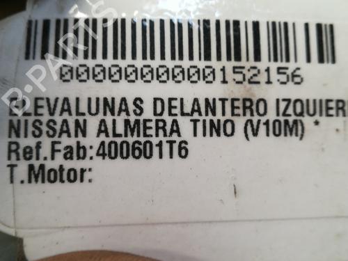 Front left window mechanism NISSAN ALMERA TINO (V10)  | BP9353220C22 