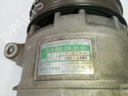AC compressor MERCEDES-BENZ M-CLASS (W163) ML 270 CDI (163.113) | BP17230191M34 