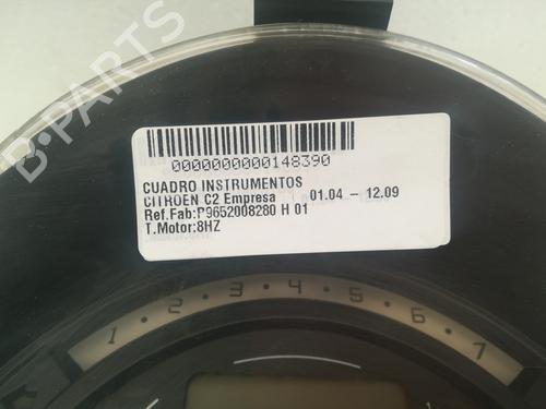 Instrument cluster CITROËN C2 (JM_) 1.4 HDi | BP9352542C47 
