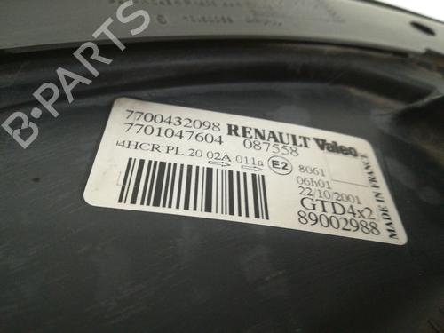 Left headlight RENAULT SCÉNIC I MPV (JA0/1_, FA0_) 1.9 dTi (JA1U) | BP9358785C28 