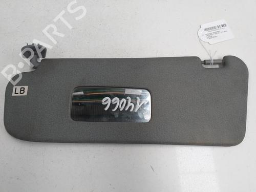 Left sun visor DAEWOO KALOS (KLAS) 1.2 (72 hp) 13361522