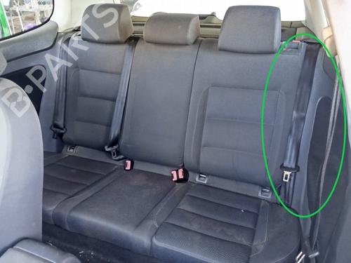 Used Rear left seatbelt VW GOLF V (1K1) 1.9 TDI (105 hp) 19119187