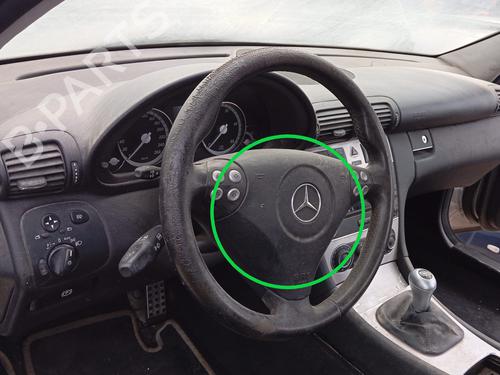 Førerens kollisjonspute MERCEDES-BENZ C-CLASS (W203) C 220 CDI (203.008) (150 hp) 16231086