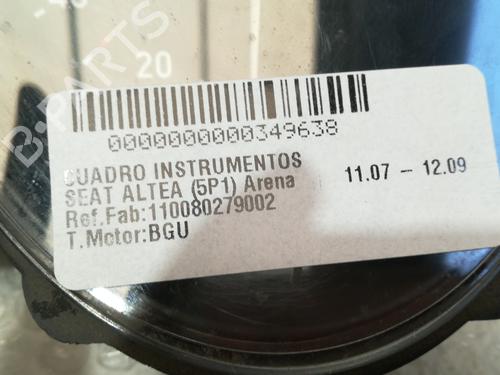 Instrument cluster SEAT ALTEA (5P1)  | BP15660236C47 