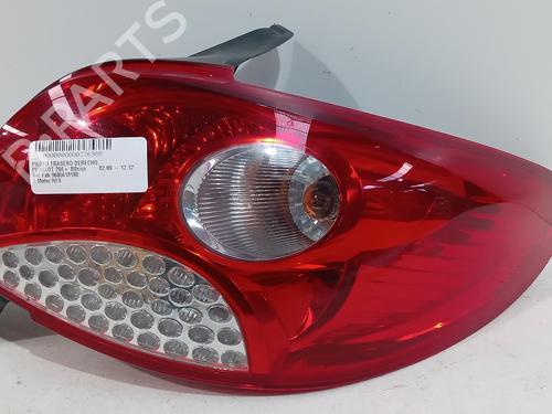 Used Right taillight PEUGEOT 206+ (2L_, 2M_) 1.1 (60 hp) 16066345