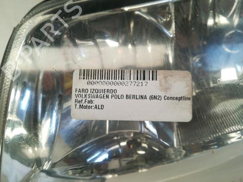 Left headlight VW POLO (6N2) 1.0 | BP9360397C28 