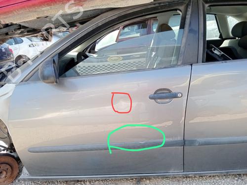 Used Left front door SEAT IBIZA III (6L1) [2002-2009]  16519278