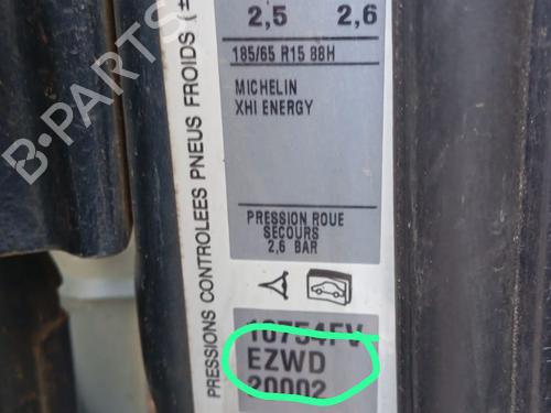 Højre forlygte CITROËN XSARA PICASSO (N68) 1.6 HDi | BP16236629C29 