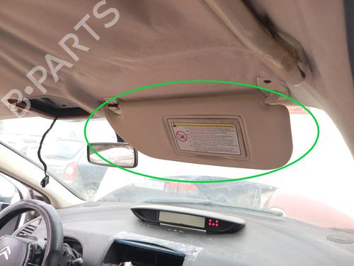 Used Right sun visor CITROËN C4 I (LC_) [2004-2014]  21667636