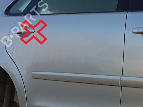 Used Right rear door VW POLO (9N_, 9A_) 1.4 TDI (80 hp) 12288776
