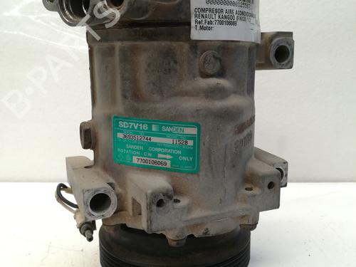 Used AC compressor RENAULT KANGOO Express (FC0/1_) 1.2 (FC01, FC0A, FC0F) (58 hp) 9347422