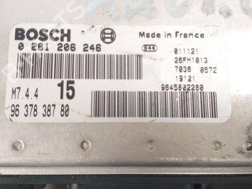 Engine control unit (ECU) CITROËN SAXO (S0, S1)  | BP9348786M57 