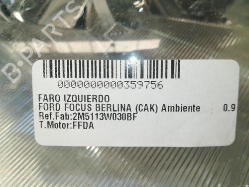 Left headlight FORD FOCUS I (DAW, DBW) 1.8 TDCi | BP13624417C28 