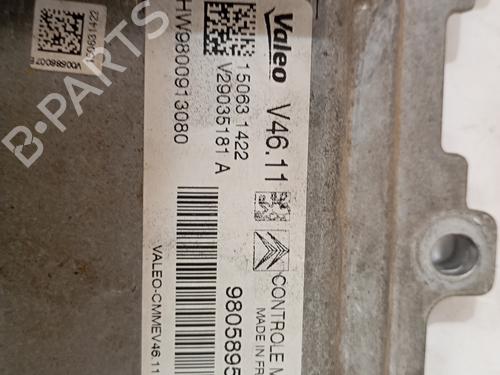 Engine control unit (ECU) PEUGEOT 2008 I (CU_) 1.5 BlueHDI 100 | BP37666112M57 - Image 2