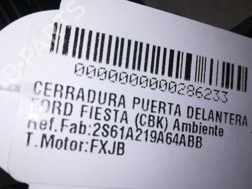 Zamek drzwi przednich prawych FORD FIESTA V (JH_, JD_) 1.4 16V | BP12950597C97