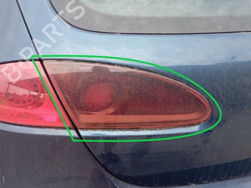 Used Left tailgate light SEAT LEON (1P1) [2005-2013]  28703894