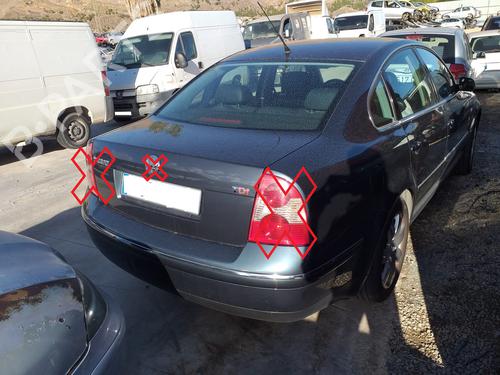 Used Tailgate VW PASSAT B5.5 (3B3) 1.9 TDI (130 hp) 17965031