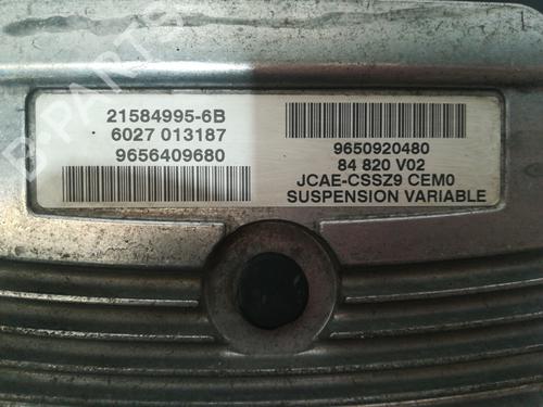 Control unit PEUGEOT 607 (9D, 9U)  | BP9432422M11 