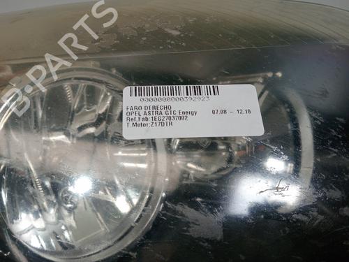 Højre forlygte OPEL ASTRA H (A04) 1.7 CDTI (L48) | BP16946997C29 