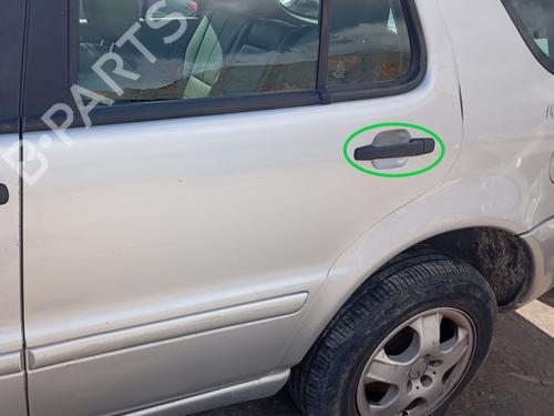 Used Rear left exterior door handle MERCEDES-BENZ M-CLASS (W163) [1998-2005]  25347153