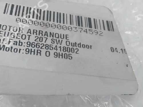 Starter PEUGEOT 207 SW (WK_) 1.6 HDi | BP15409337M8